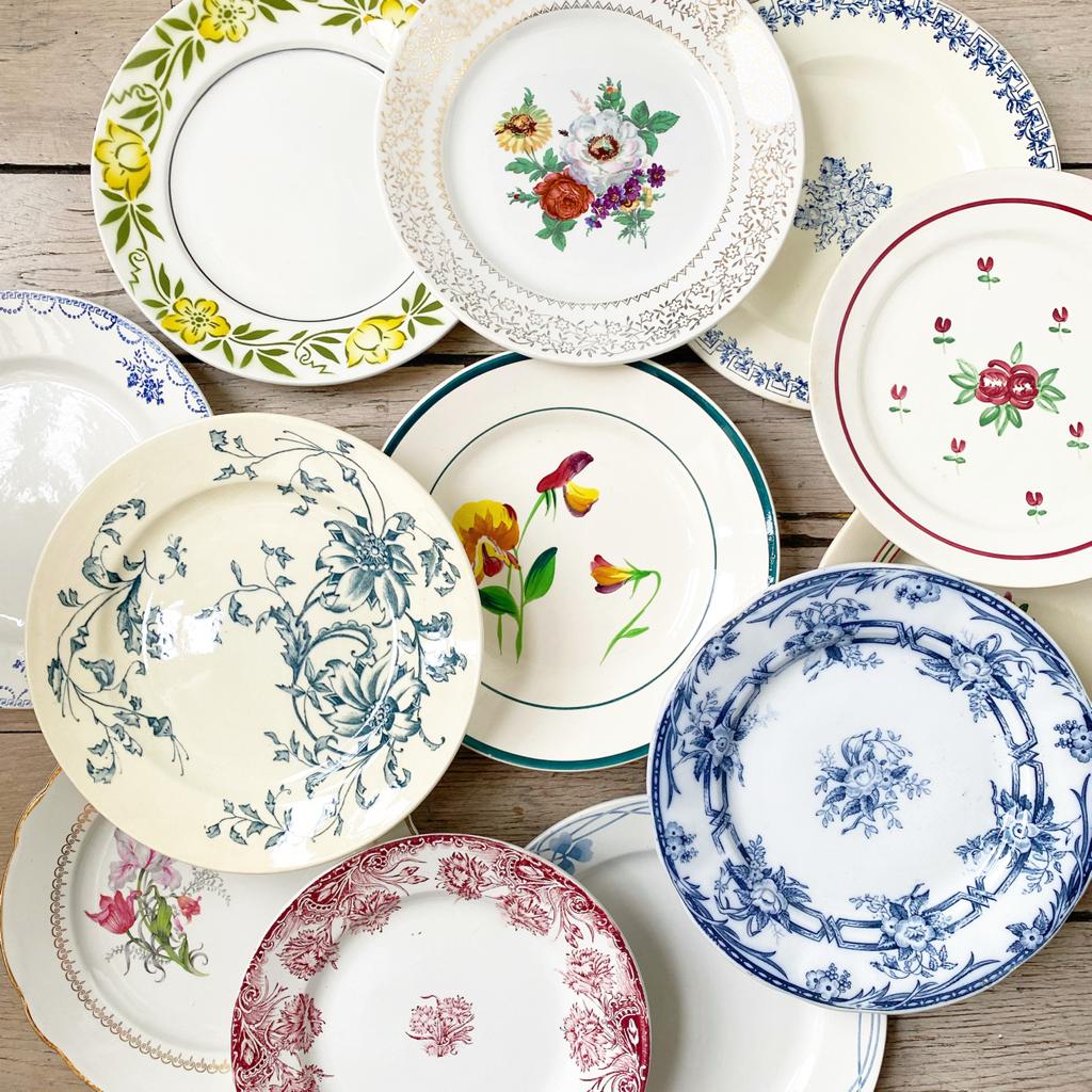 Notre Sélection Dassiettes Plates Vintage Assiettes Anciennes 