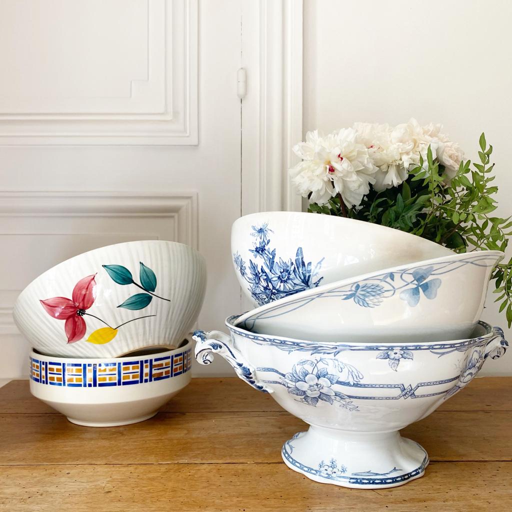 Soupières et saladiers