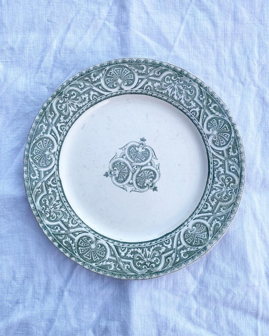 Assiette à entremets Henri II de Creil