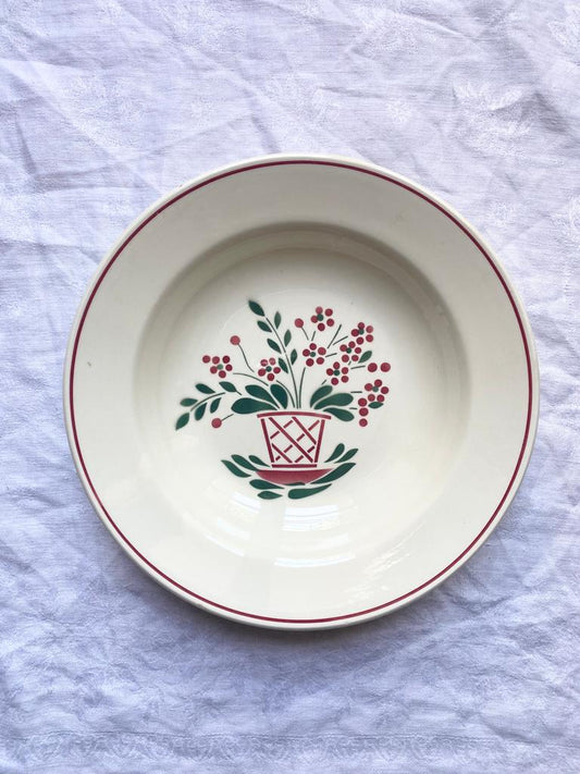 Assiette creuse Sylvie de HBCM
