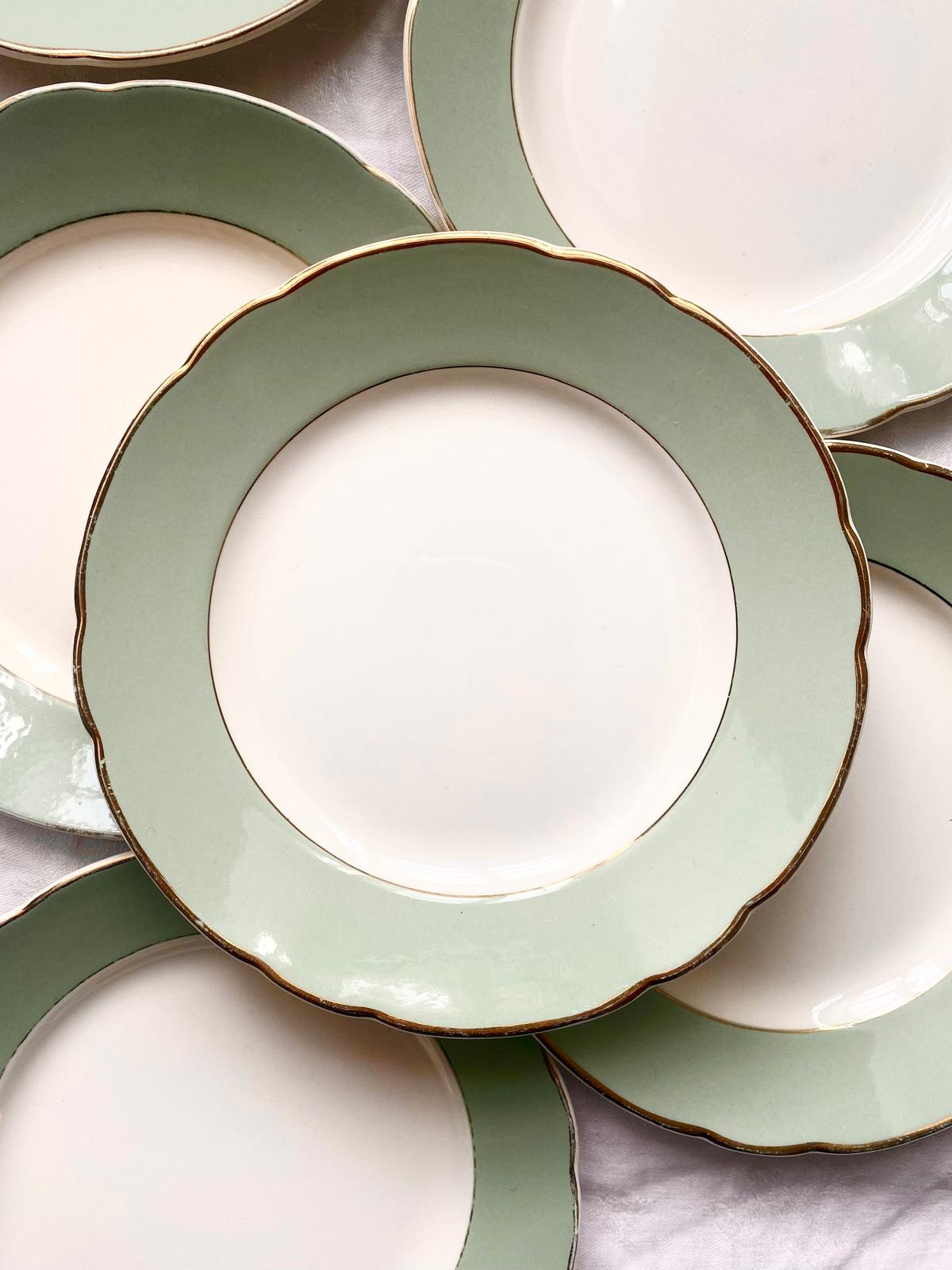 Assiette à dessert Villeroy et Boch vintage