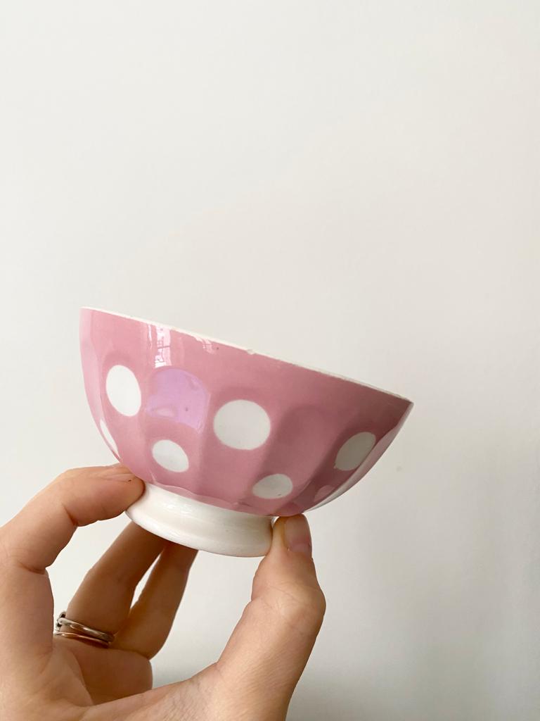 Pink polka dot