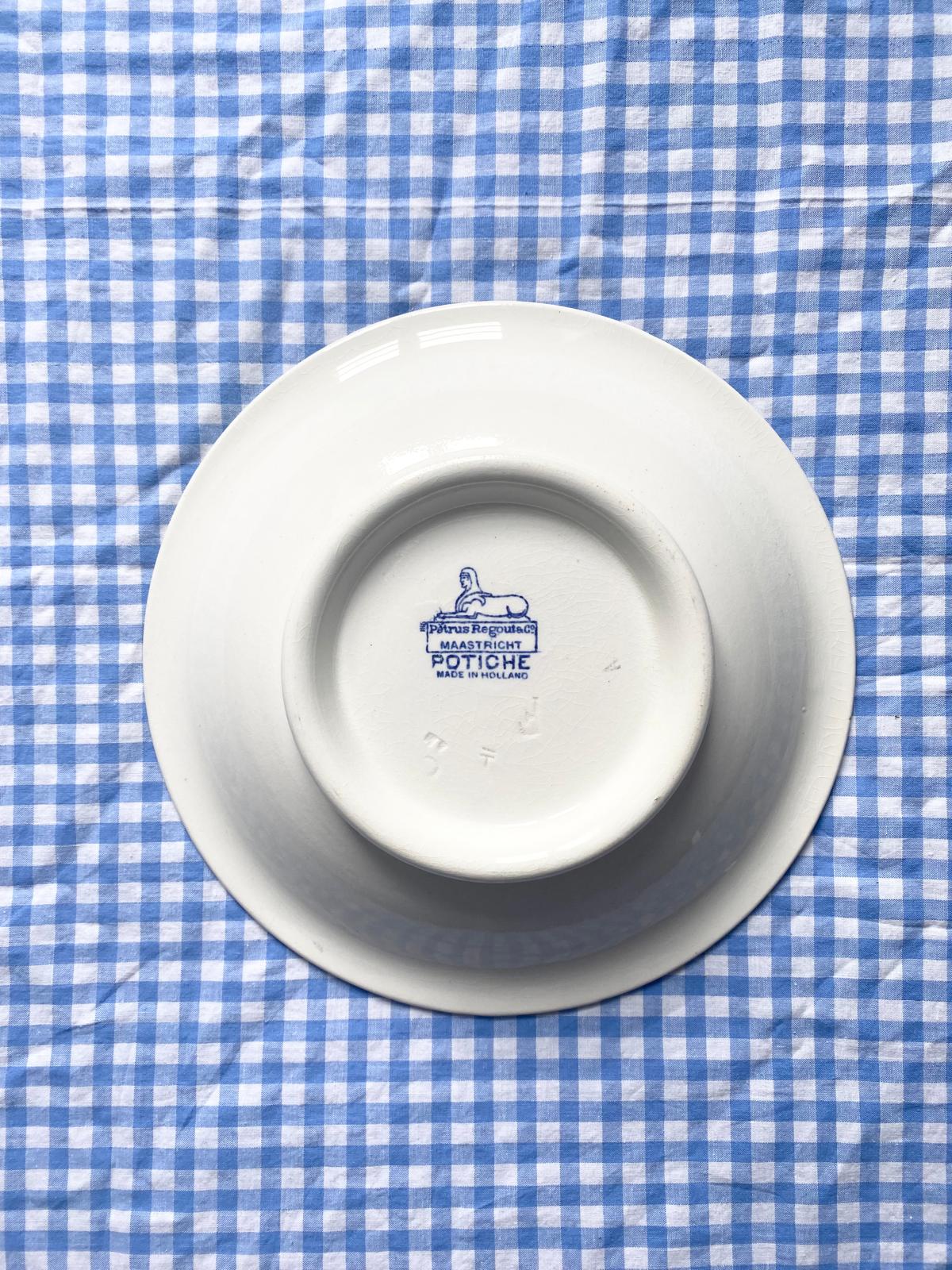 Coupe Potiche de Petrus Regout &Co