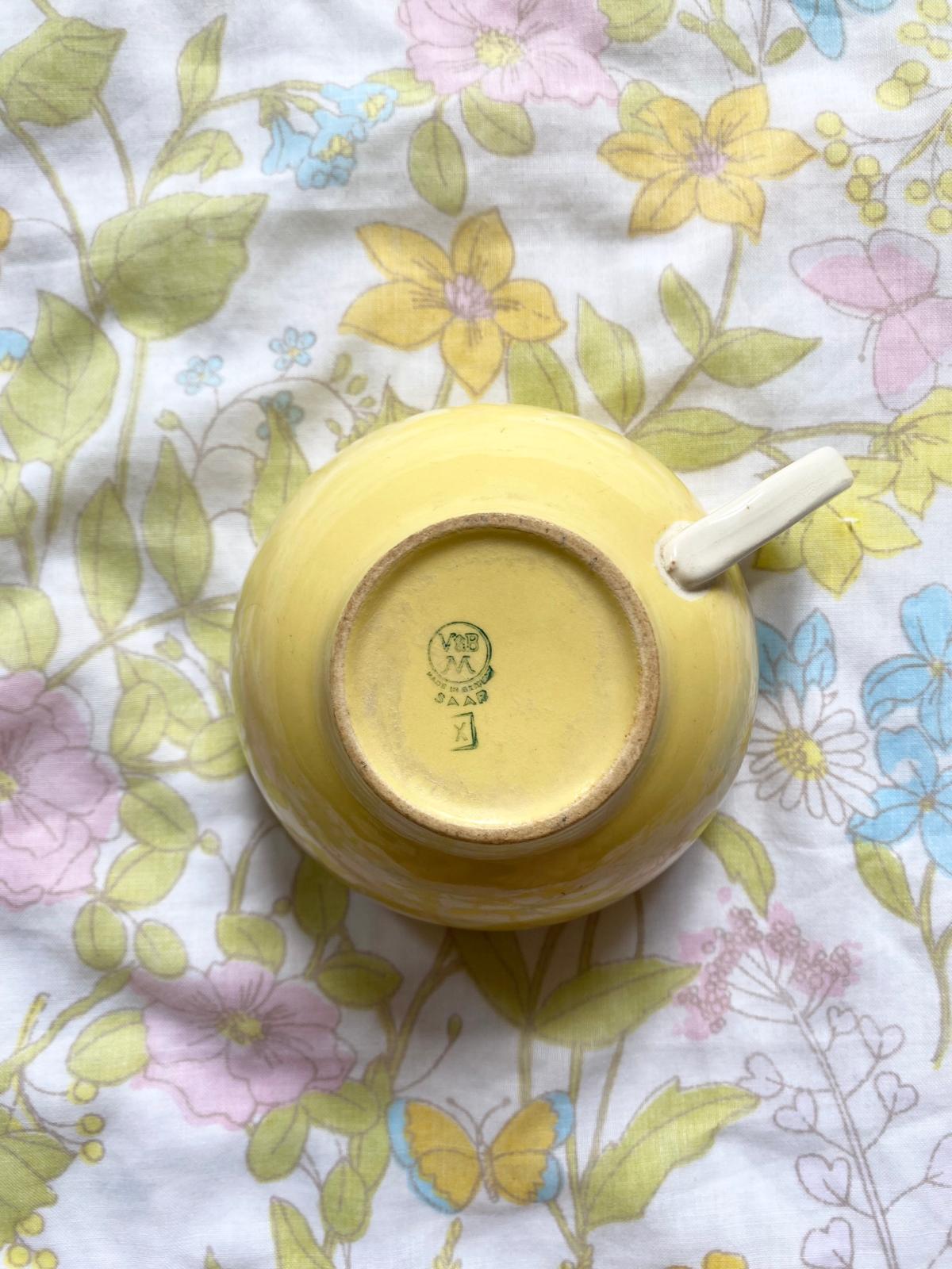 Tasse Villeroy et Boch jaune