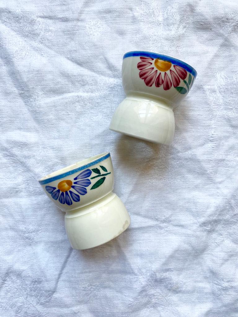 Lot de 2 coquetiers Josetti de Goulet