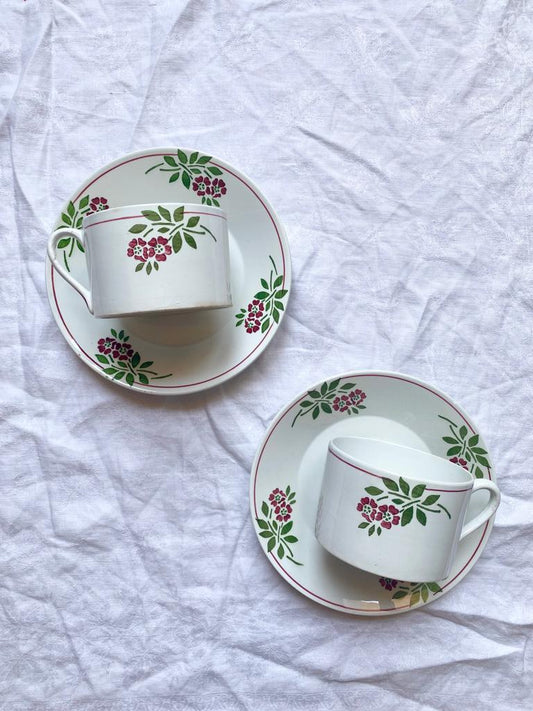 Lot de 2 tasses Primevère VF Paris