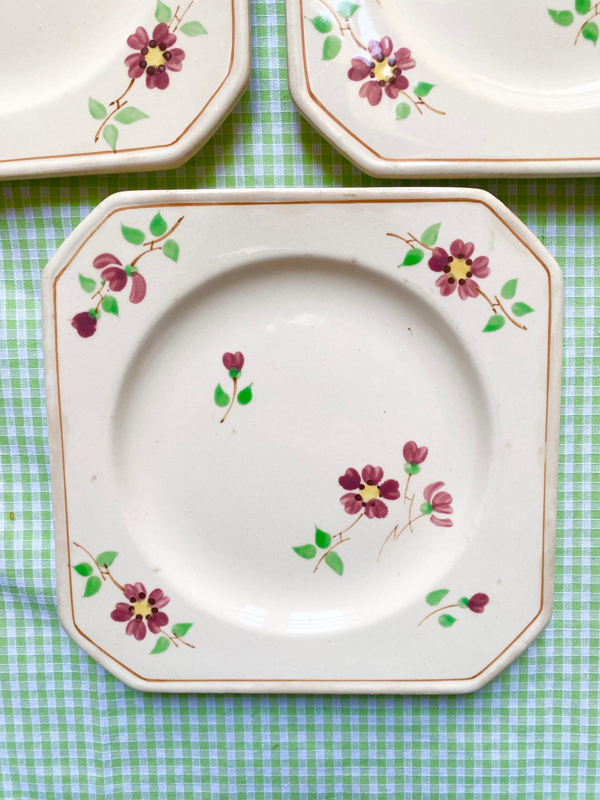 Lot de 5 assiettes à dessert Janine de MDL