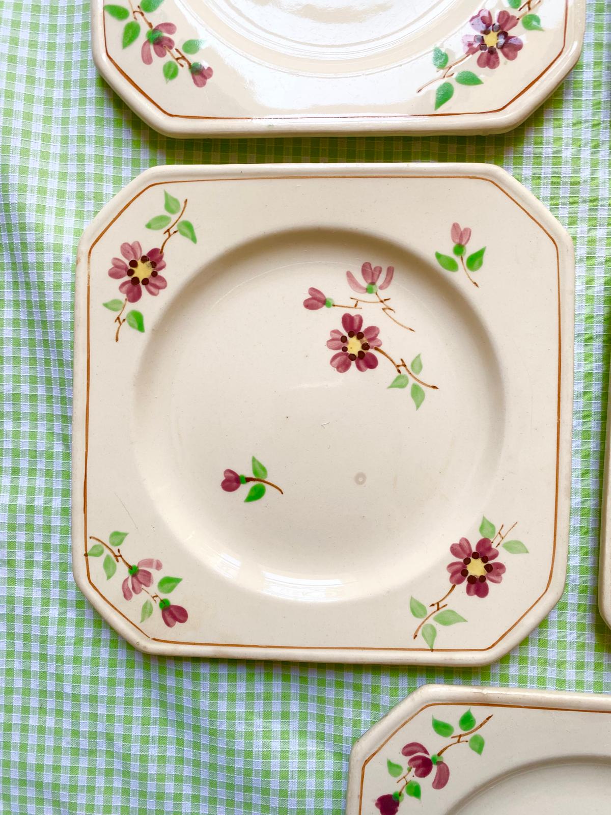 Lot de 5 assiettes à dessert Janine de MDL