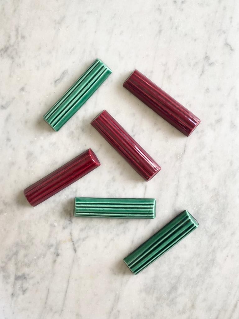 Lot de 6 porte couteaux Keramos