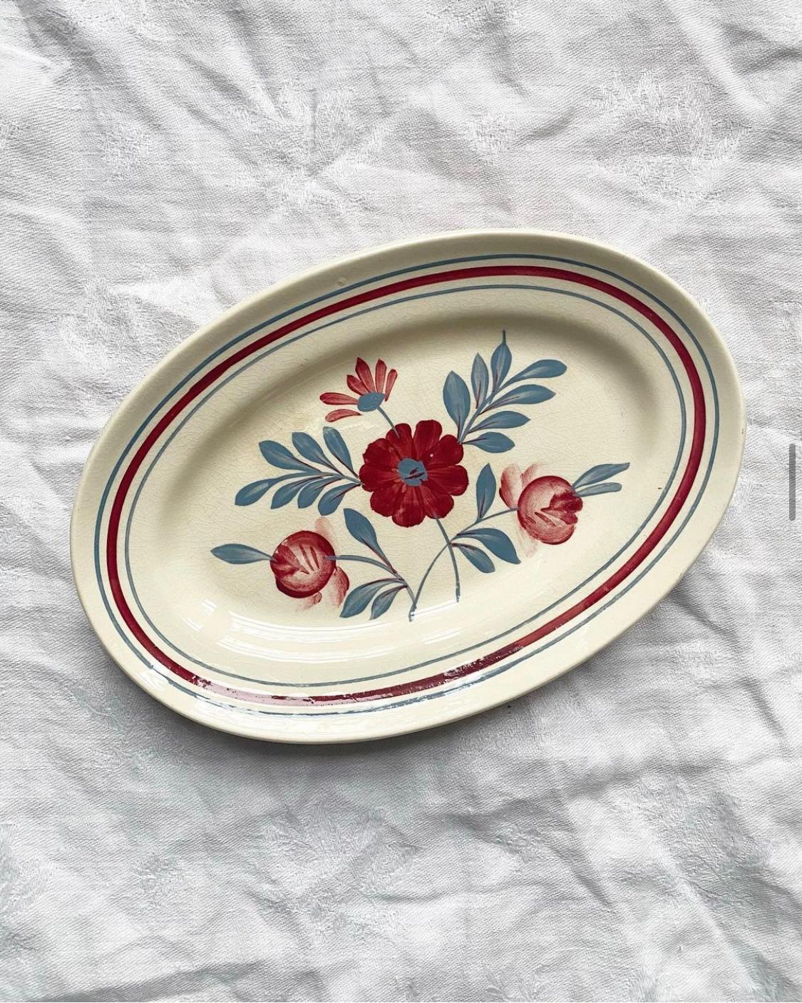 Plat de dinette Hélène de Céranord