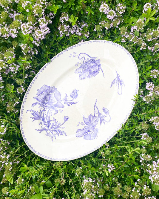 Plat en terre de fer Féria de Sarreguemines