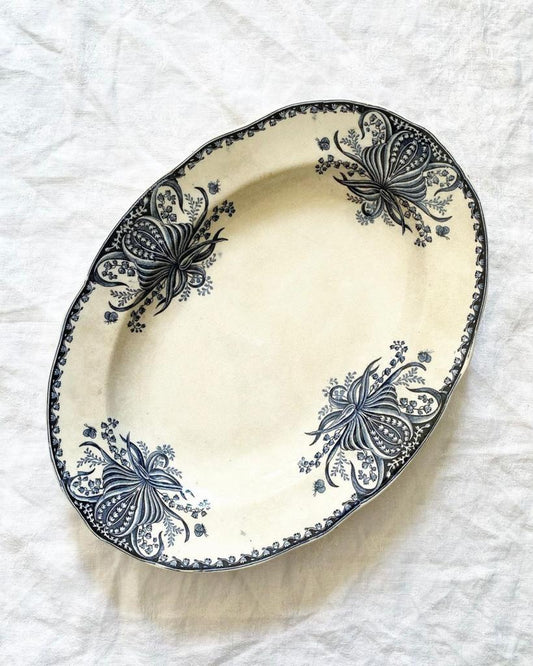 Plat long Nimy terre de fer Muguet