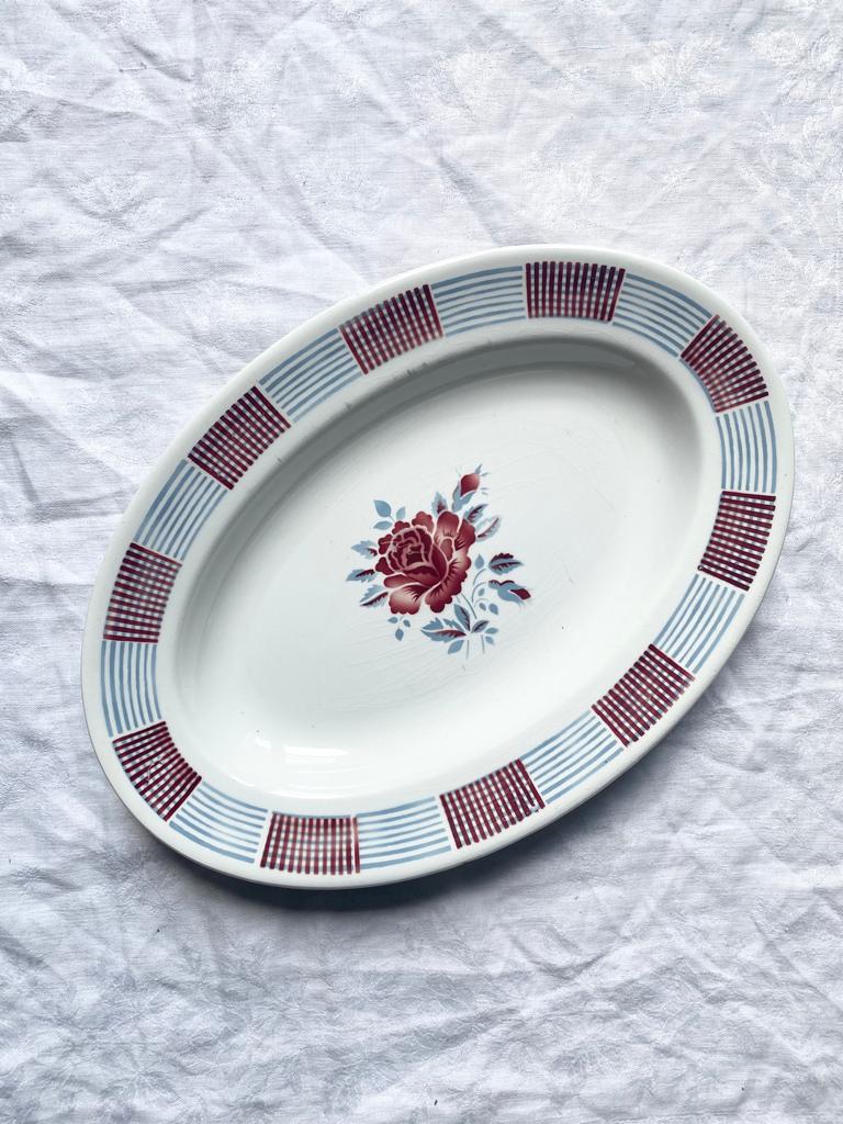 Rose et rayures
