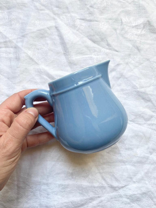 Pot à lait en terre d'acier bleu St Uze Revol