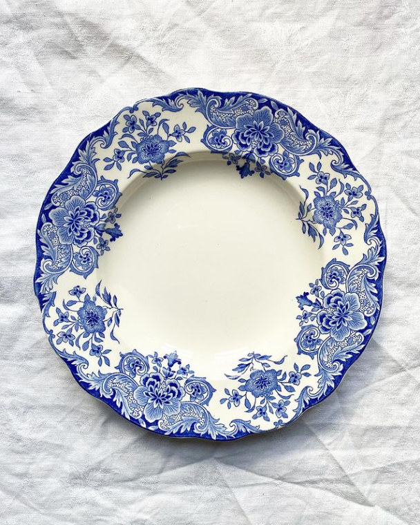 Assiette creuse BFK terre de fer Dordrecht