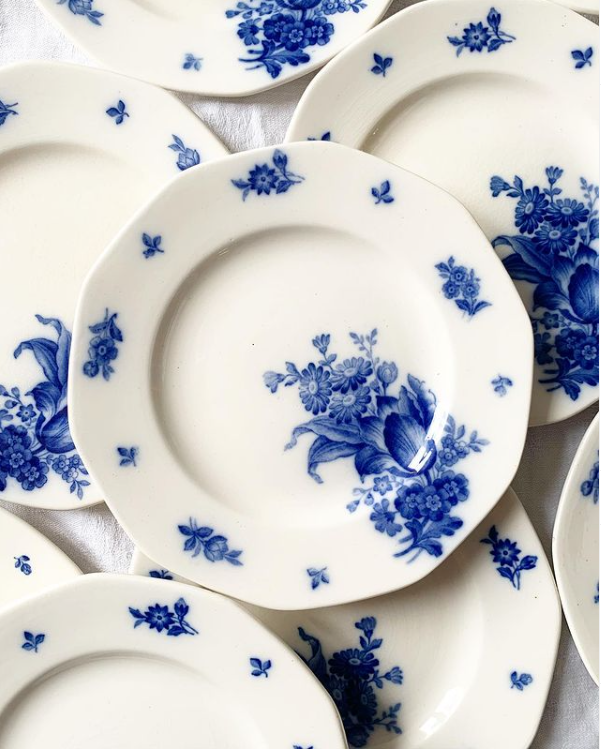 Assiettes à dessert vintage Villeroy & Boch Haarlem