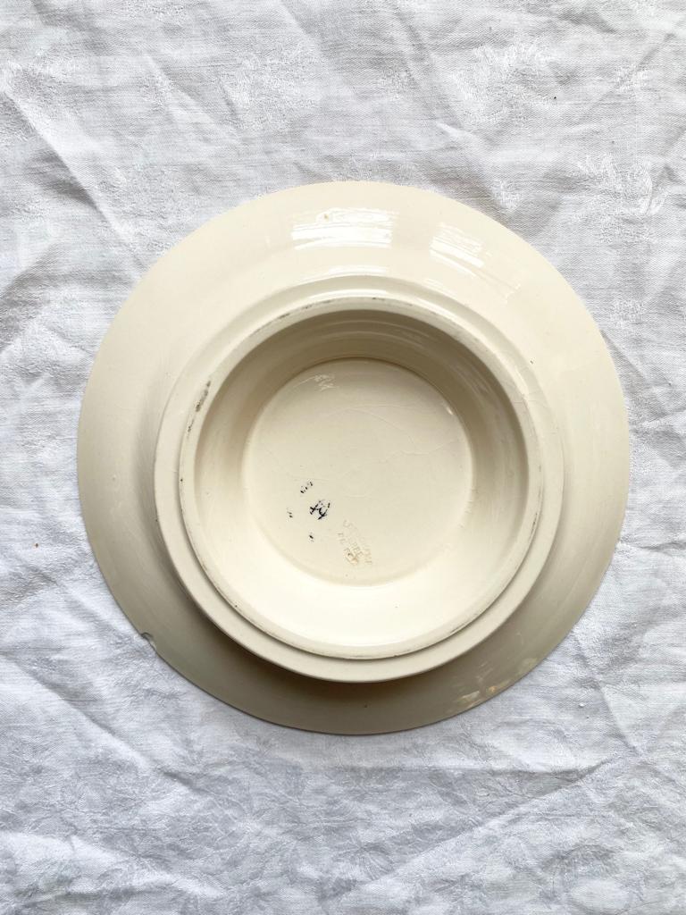Assiette sur pied Eglantine de Longchamp