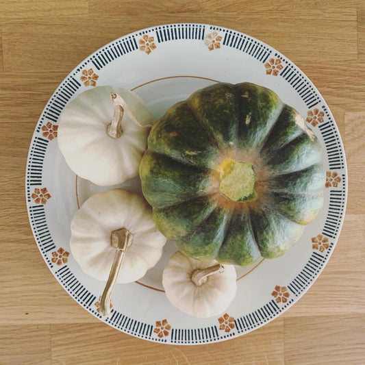 Assiette sur pied Parame St Amand terre de fer