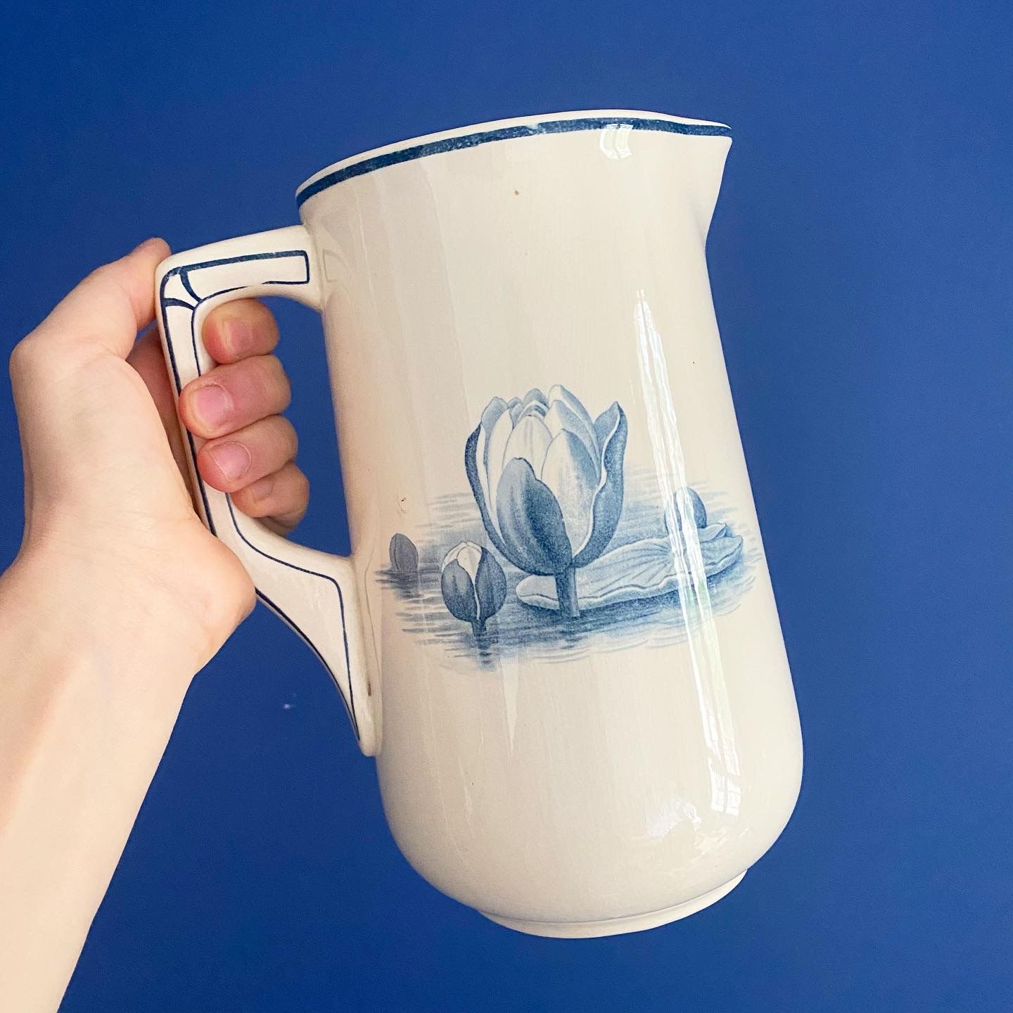 Broc terre de fer Nénuphar Villeroy & Boch