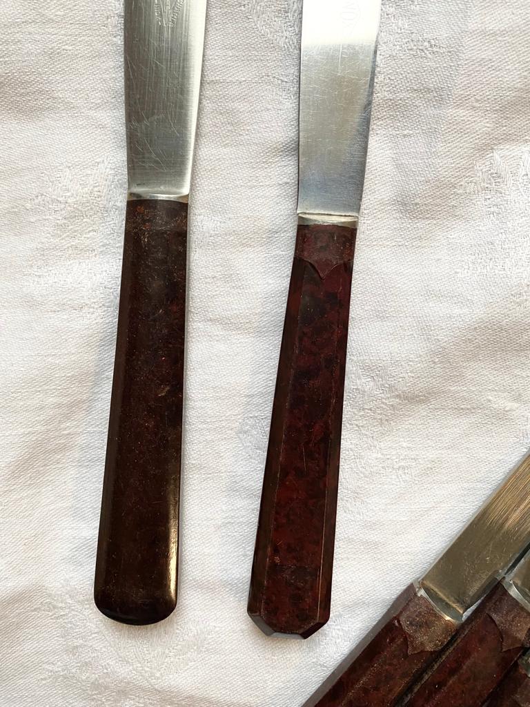 Couverts manche bakélite
