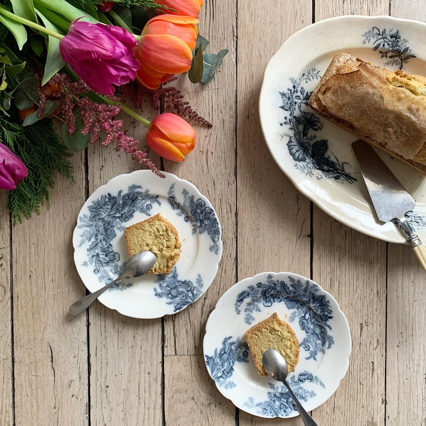 Duo d'assiettes à dessert Paris Johnson Bros England