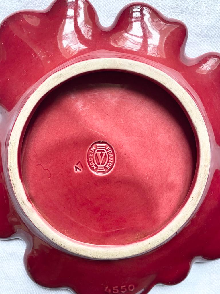 Vide poche rouge verceram