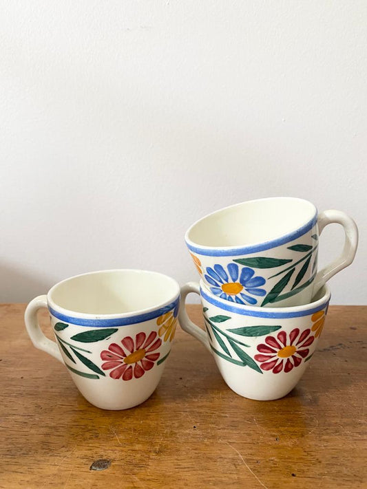 Lot de 3 tasses à café Josetti