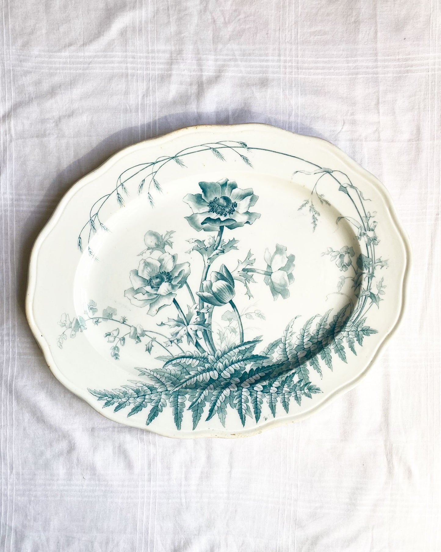 Plat terre de fer Field Flowers