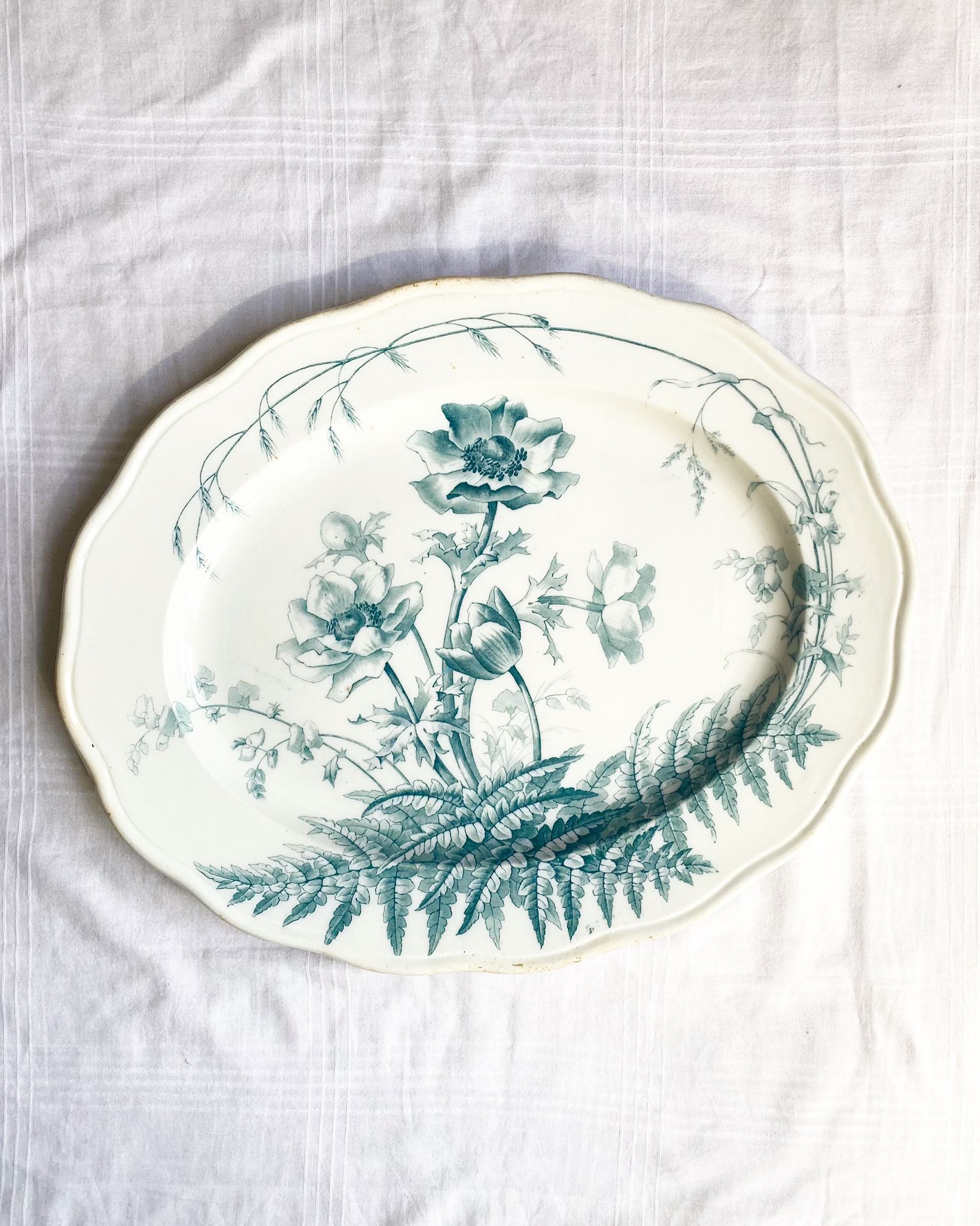 Plat terre de fer Field Flowers