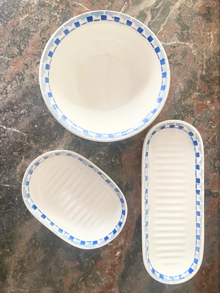 Porte savon Céranord Damier