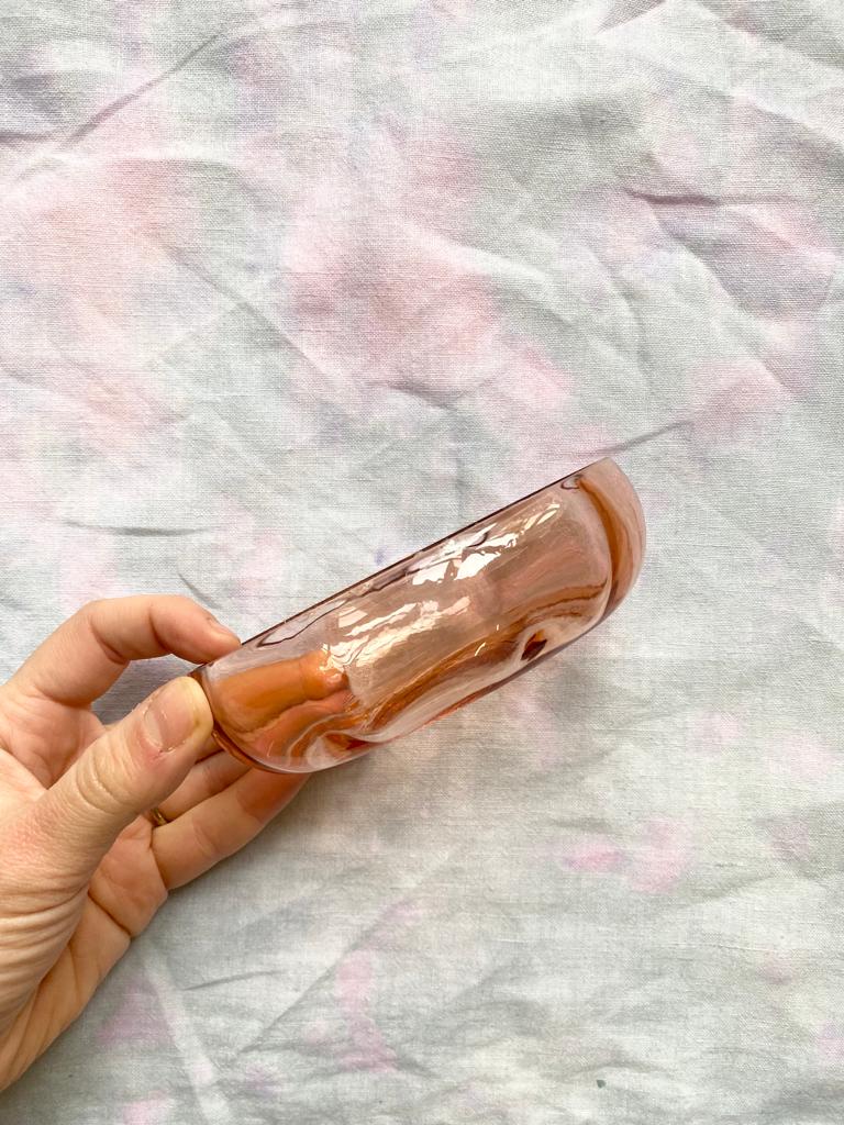 Verre rose