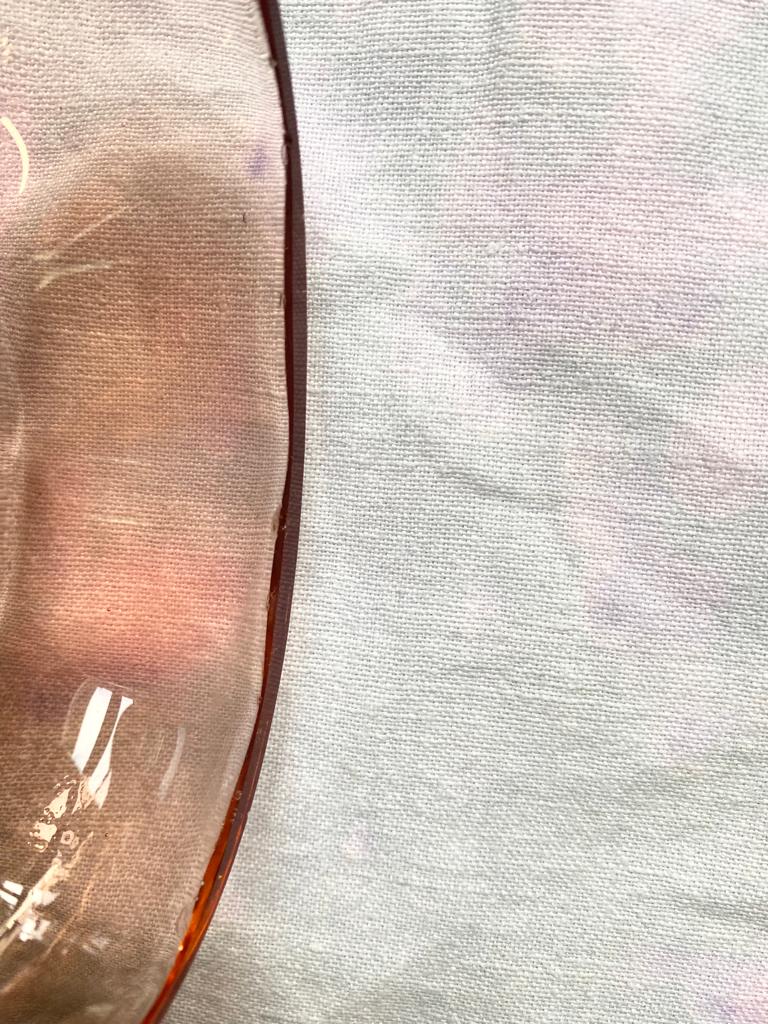 Verre rose