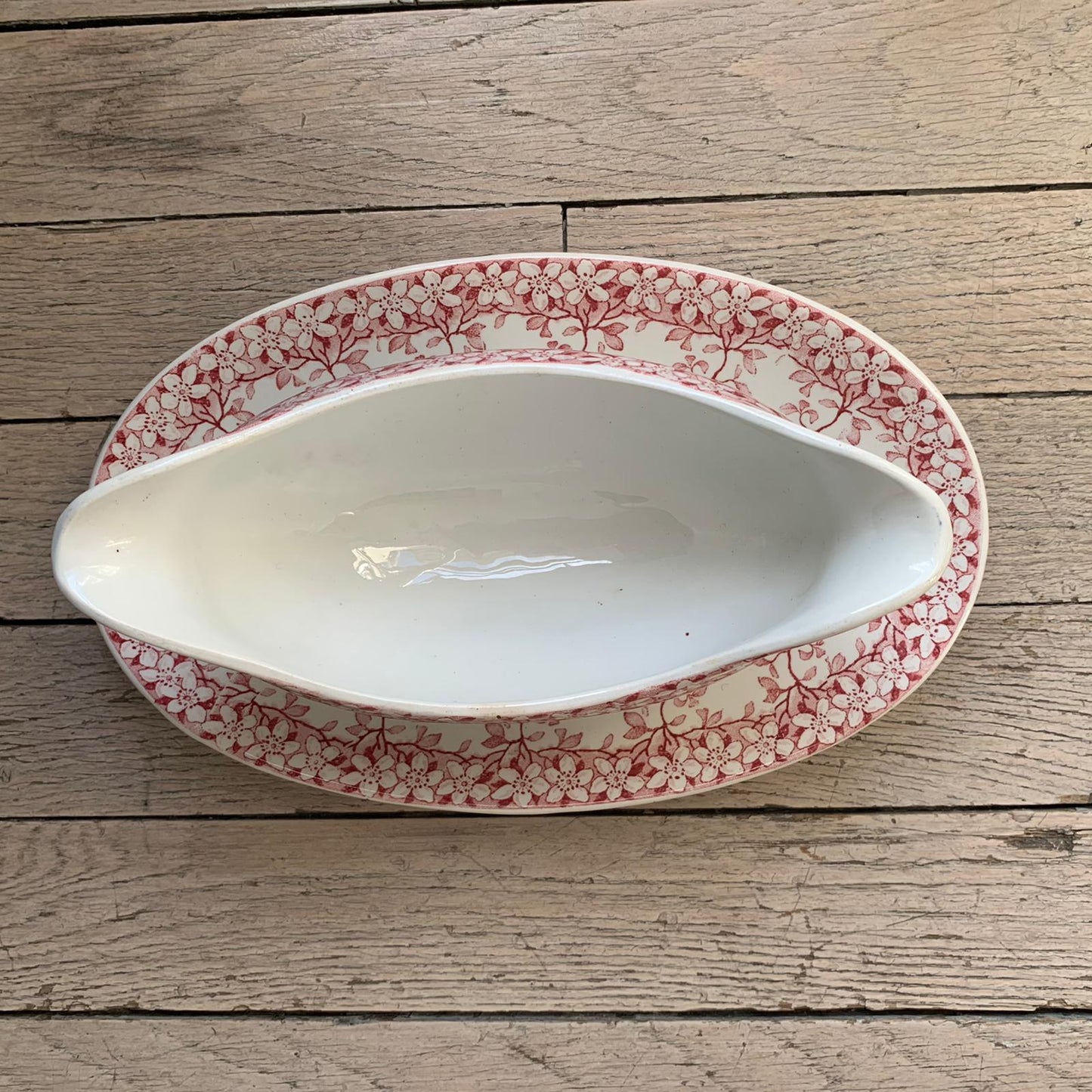 Saucière terre de fer Florine U&C Sarreguemines