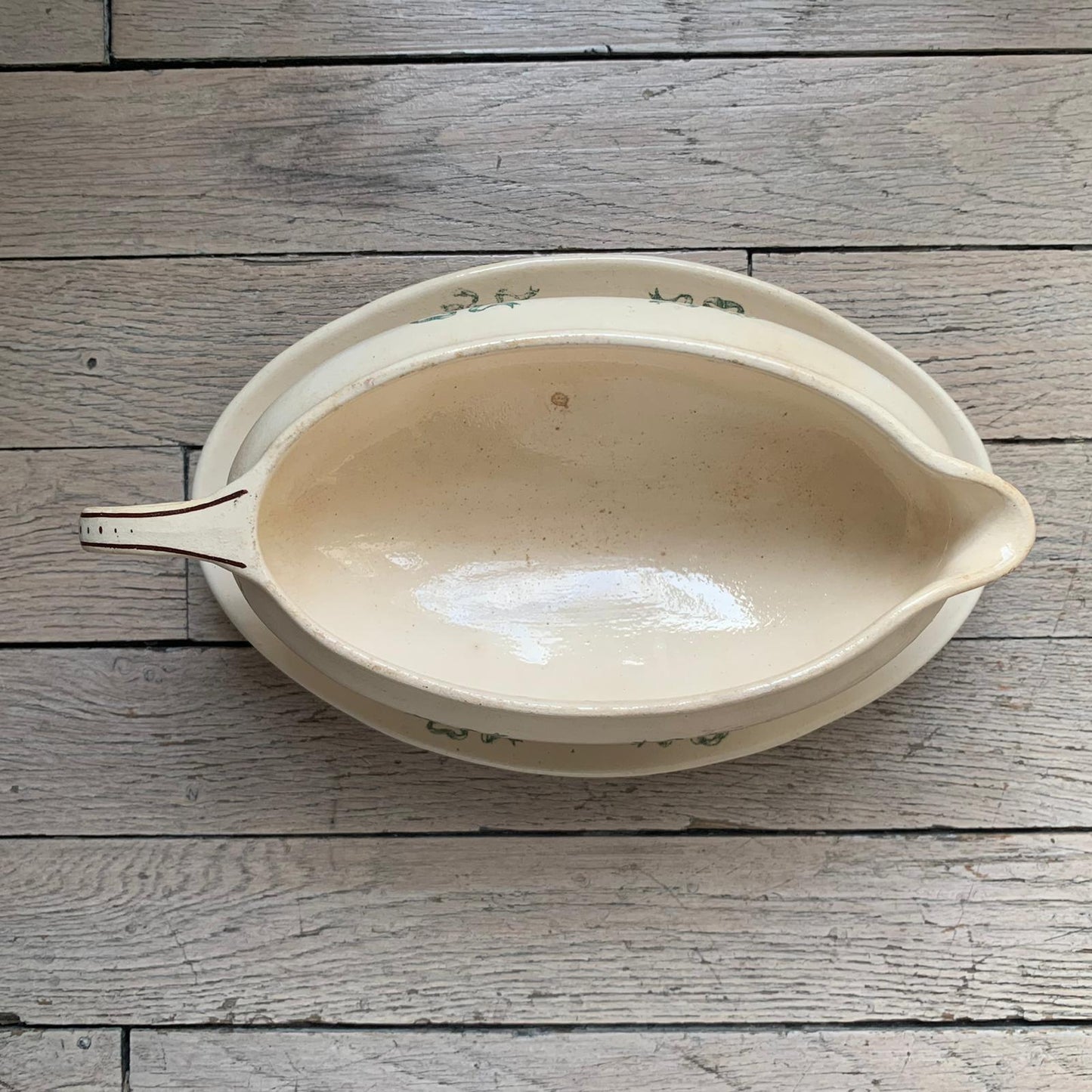 Saucière terre de fer modèle Sapho Longchamp