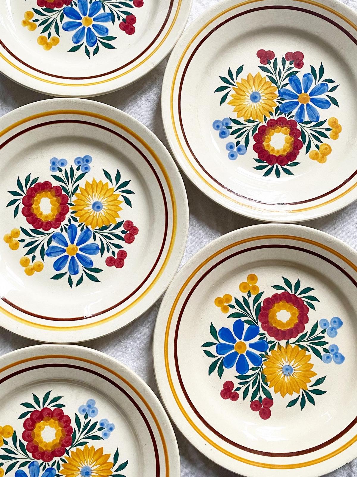 Assiette plate Orsay