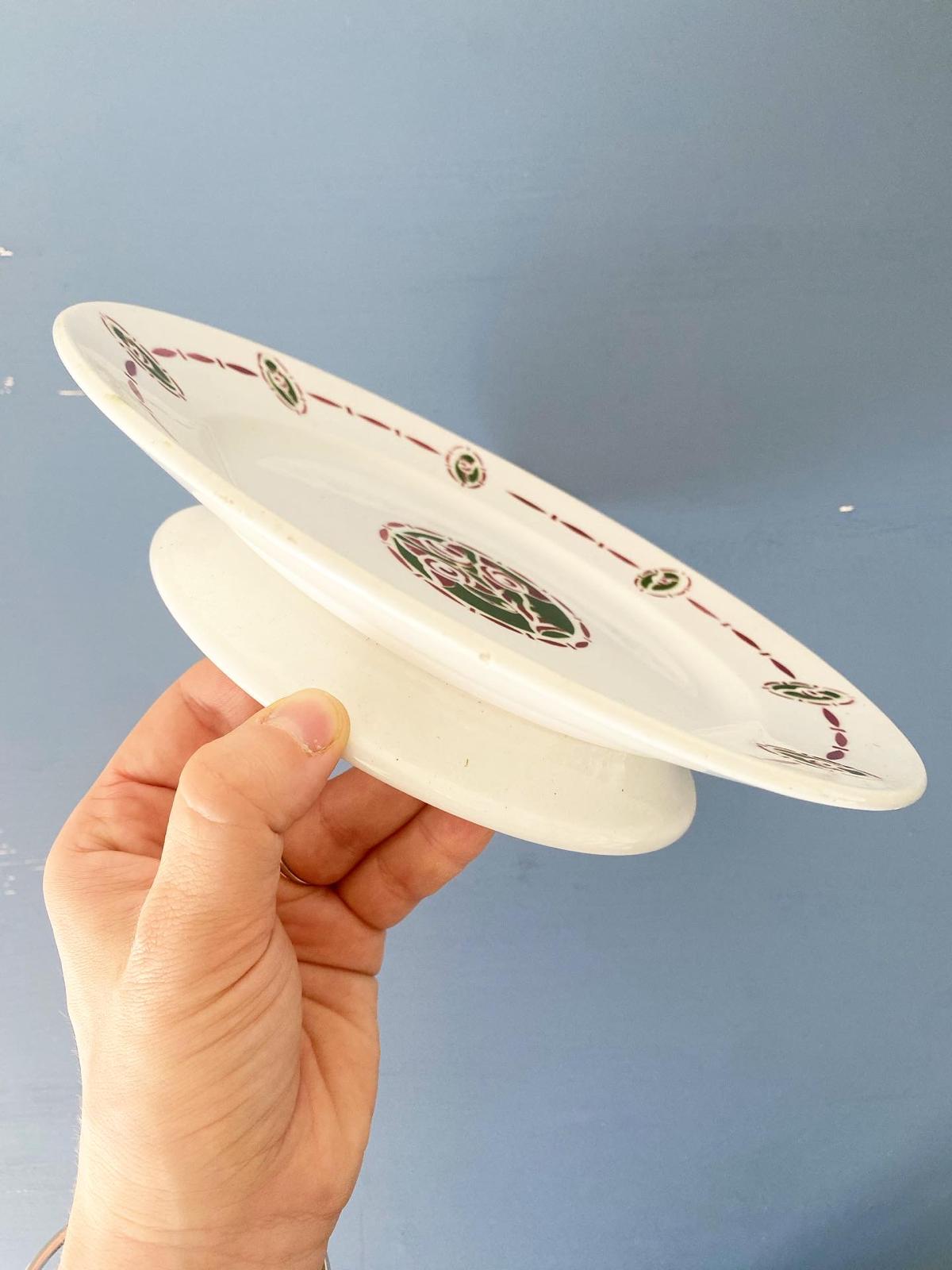 Assiette sur pied Ceranord