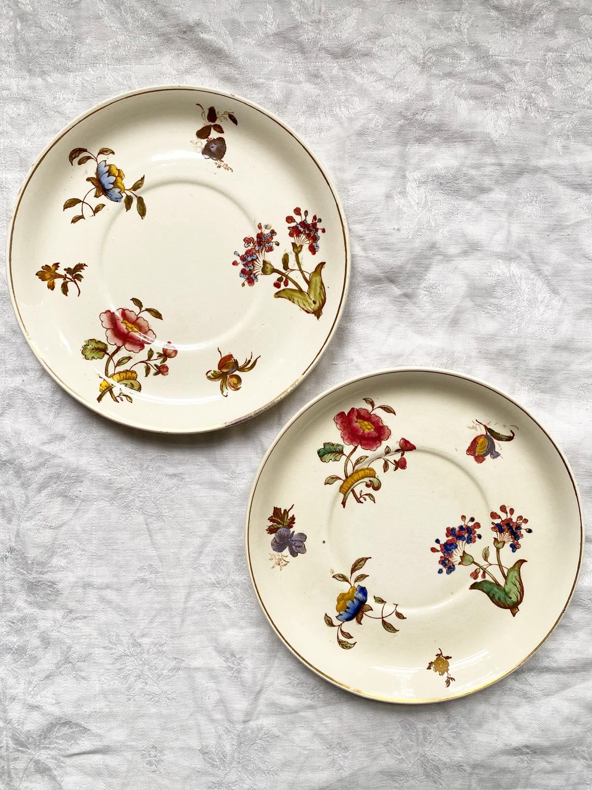 Fleurs polychromes (lot de 2)