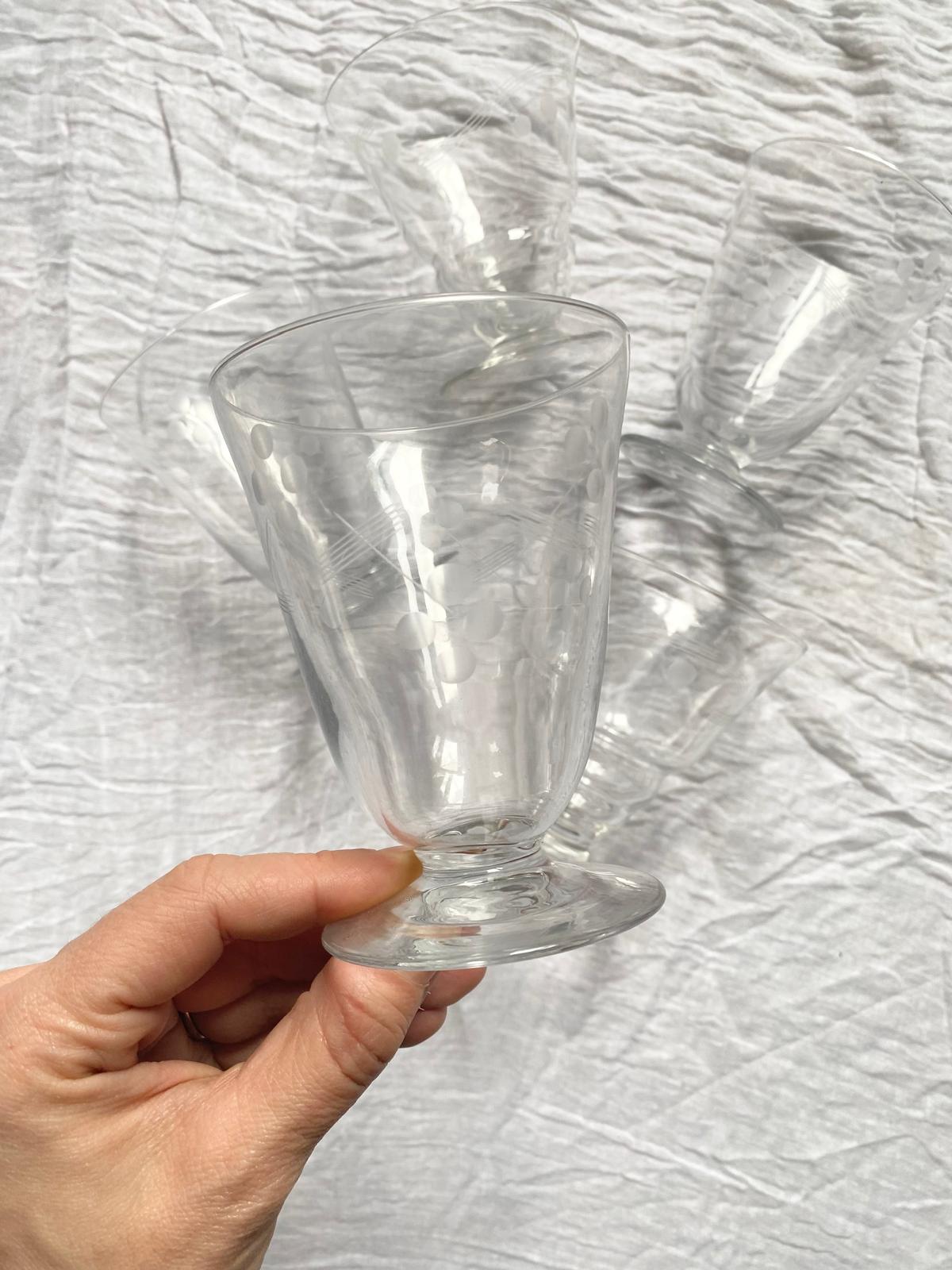 Verres gravés