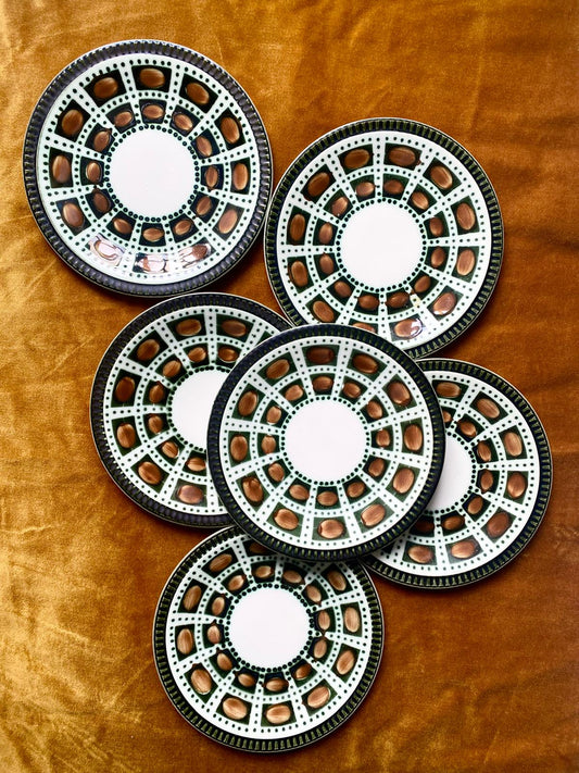 Assiettes à dessert Bernadette de Boch