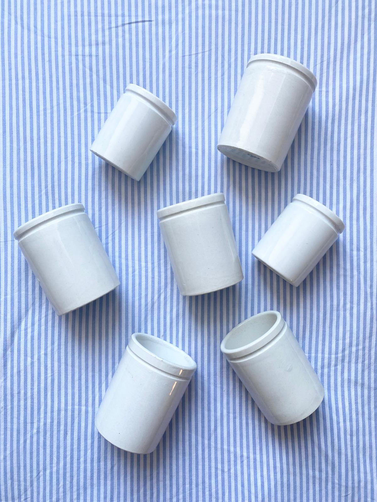 Pots à yaourt (lot de 7)