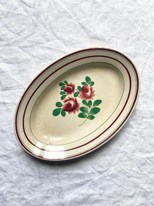 Plat vintage les Roses