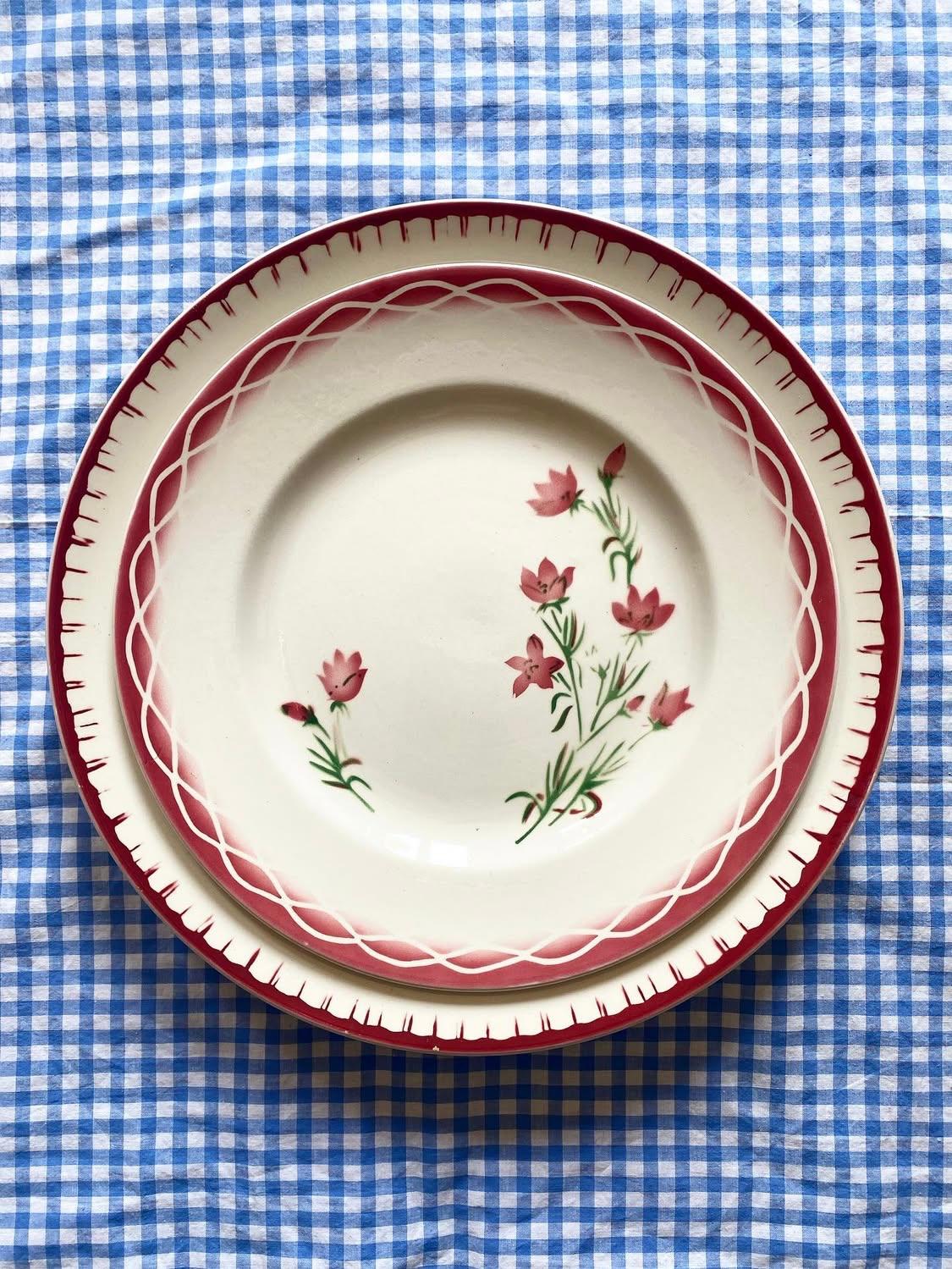 Plat rond Aude de Sarreguemines