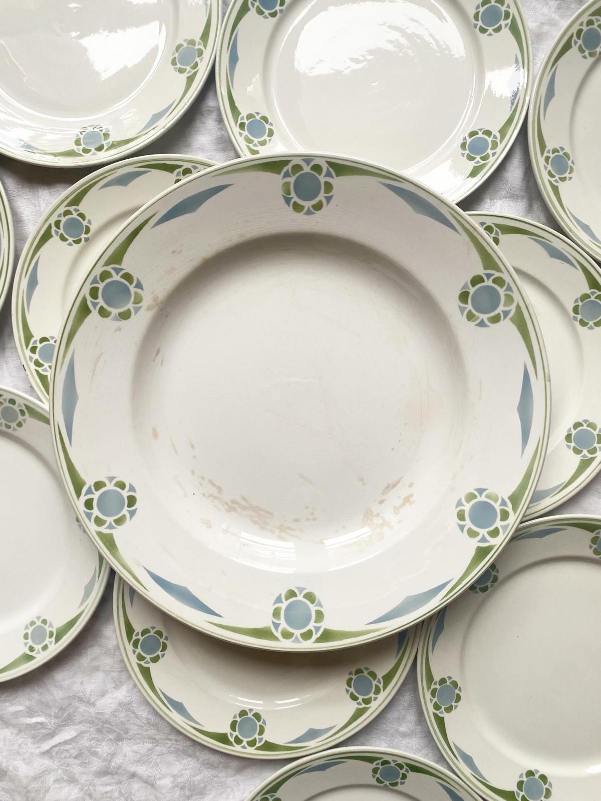 Plat rond Breda de Sarreguemines