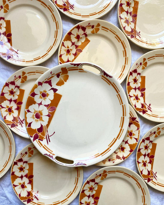 Divona (lot de 12 + plat)