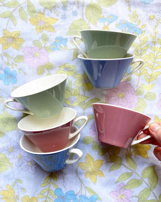 Green, blue, pink