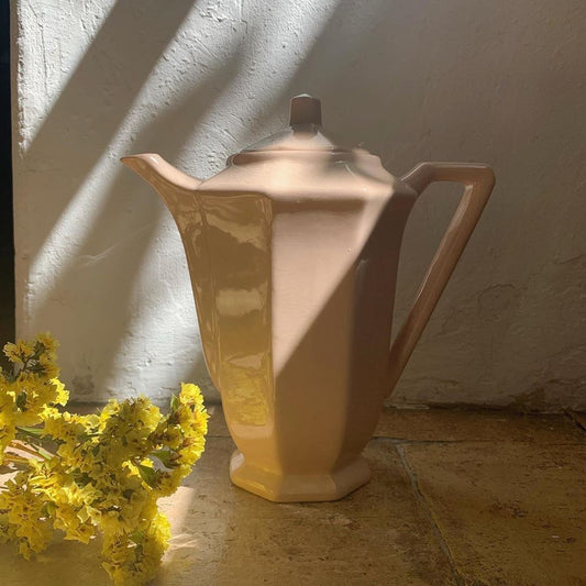 Cafetière rose poudré Digoin